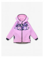 Batolecí softshellové kalhoty bez zateplení Basic, Lila - vel. 80/86