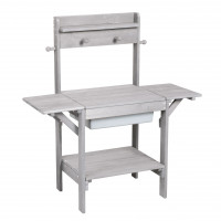 ROBA – dětská zahradní kuchyňka na vodu a písek – šedá