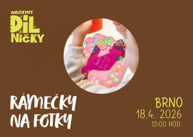 Rámečky na fotky - so 18.4.2026,15:00 Brno