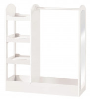 ROBA - dětská šatní skříň – bílá