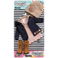 Guca P857 obleček pro panenku PENELOPE velikosti 34 cm s botičkami