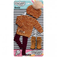 Guca P859 obleček pro panenku PENELOPE velikosti 34 cm s botičkami