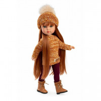 Guca 859 PENELOPE - realistická panenka s celovinylovým tělem - 34 cm