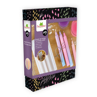 Make it! - barevné svíčky ze sójového vosku