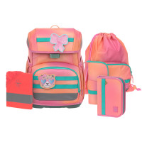 Školní 7dílný set Lässig - Light Unique sunset pink