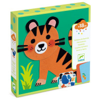 Filcové koláže - zvířátka