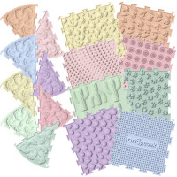 Ortopedek - senzorické podložky pastel 16 ks