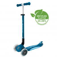 Globber dětská skládací koloběžka Elite Lights Deep Blue