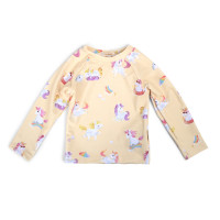 UV tričko s dlouhým rukávem 3-4 roky – Jednorožci