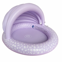 Nafukovací bazén se stříškou Lila Leopard 100 cm