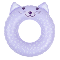 Nafukovací kruh Lila Leopard 55 cm