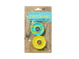 Terra Kids Adventure  - Chyť mě! Silikonové disky 2ks - modrá a žlutá