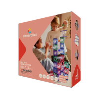 Cleverclixx - Kuličková dráha Creative Pastel – 70 ks