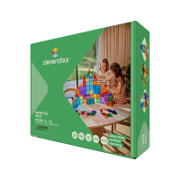 Cleverclixx – Magnetická stavebnice Inventive sada Intense – 110 ks