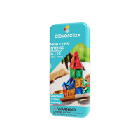 Cleverclixx – Magnetická stavebnice Mini Tiles Pack Intense – 28 ks