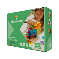 Cleverclixx – Magnetická stavebnice Wheels Pack Intense – 25 ks