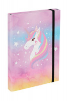 Desky na sešity A4 BAAGL Rainbow Unicorn