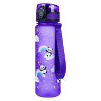 Tritanová láhev na pití s brčkem 500 ml BAAGL Jungle Panda