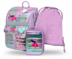 Aktovka Baagl Zippy Lavender - 3dílný set
