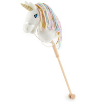 Bieco - Hobby Horsing na tyči - jednorožec  Rainbow