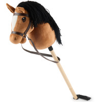 Bieco - Hobby Horsing na tyči - koník hnědý, vel. S