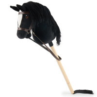 Bieco - Hobby Horsing na tyči - koník černý, vel. S