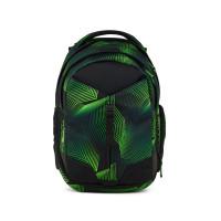 Studentský batoh Ergobag Satch match - Seismic Green