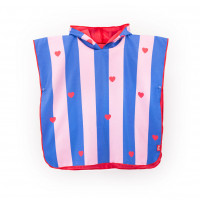 QUUT – Dětské plážové pončo - Cherry Red