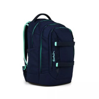 Studentský batoh Ergobag Satch match plus - Ocean Mint