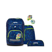 Školní batoh Ergobag Flex Set - Fotbal