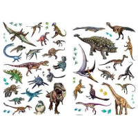 Omalovánky A4 se samolepkami Dinosauři