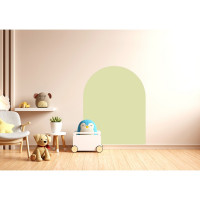 Cleverclixx – Magnetická nástěnná fólie Soft Olive, 95 × 75 cm