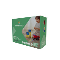 Cleverclixx – Magnetická stavebnice Fire Rescue Pack Intense - 39 ks