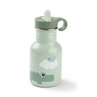 Done by deer - nerezová láhev Playground, zelená, 350 ml
