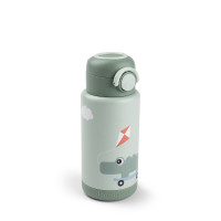 Done by deer - termo láhev Playground, zelená, 340 ml