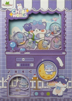 Chibi svět – Gashapon zápisník – kočka