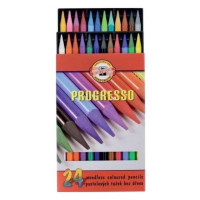 Pastelky PROGRESSO KOH-I-NOOR 24 ks