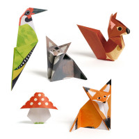 Origami - procházka lesem
