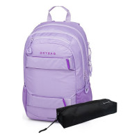 Studentský batoh + etue OXY SPORT Violet
