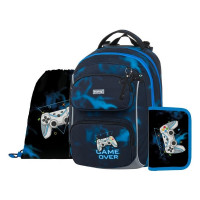 Šolski nahrbtnik OXY JUMPER Gamer, 3-delni komplet
