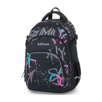 Šolski nahrbtnik OXY SCOOLER Graffiti Pink