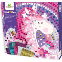 Stick & Fun - mozaika S - jednorožci
