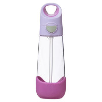 Lahev na pití s brčkem 600 ml - sugar plum