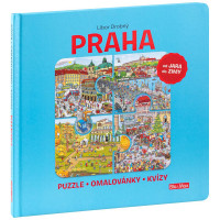 Praha - puzzle, omalovánky, kvízy