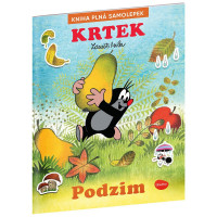 Krtek a podzim - kniha samolepek