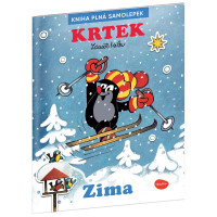 Krtek a zima - kniha samolepek