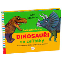 Rozpustilé hrátky dinosauři se zvířátky