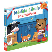 Méďula Šikula farmářem - obrázky s pohyblivými prvky