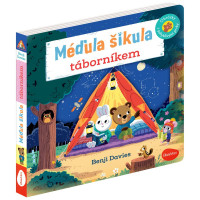 Méďula Šikula táborníkem - obrázky s pohyblivými prvky