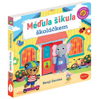 Méďula Šikula školáčkem - obrázky s pohyblivými prvky